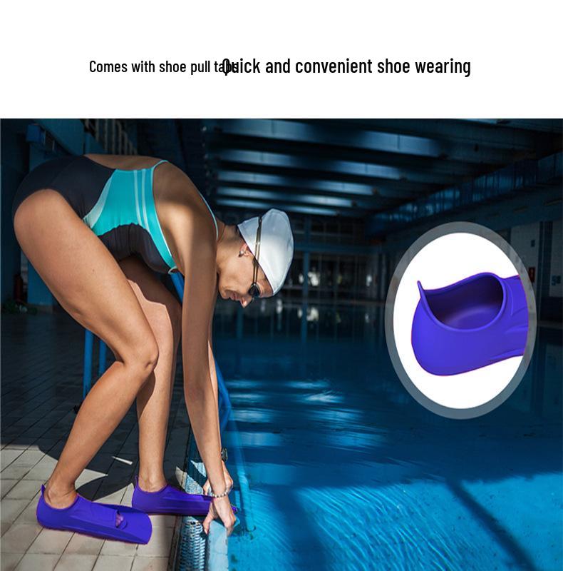 Pinne Corti Popolari in Silicone per Bambini per Nuoto e Immersioni