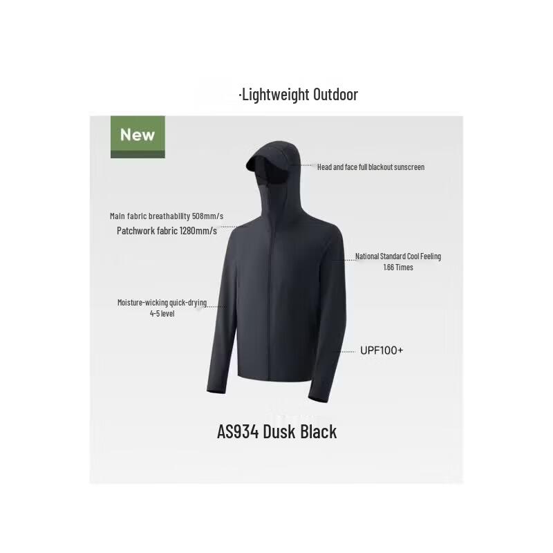 

Beneunder Men s Breathable UV Protection Jacket AS934