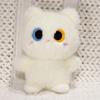 20Cm Soft Siamese Cat Stuffed Plush Toy Orange & Black Kitten Animal Doll Cute Birthday Gift For Kids