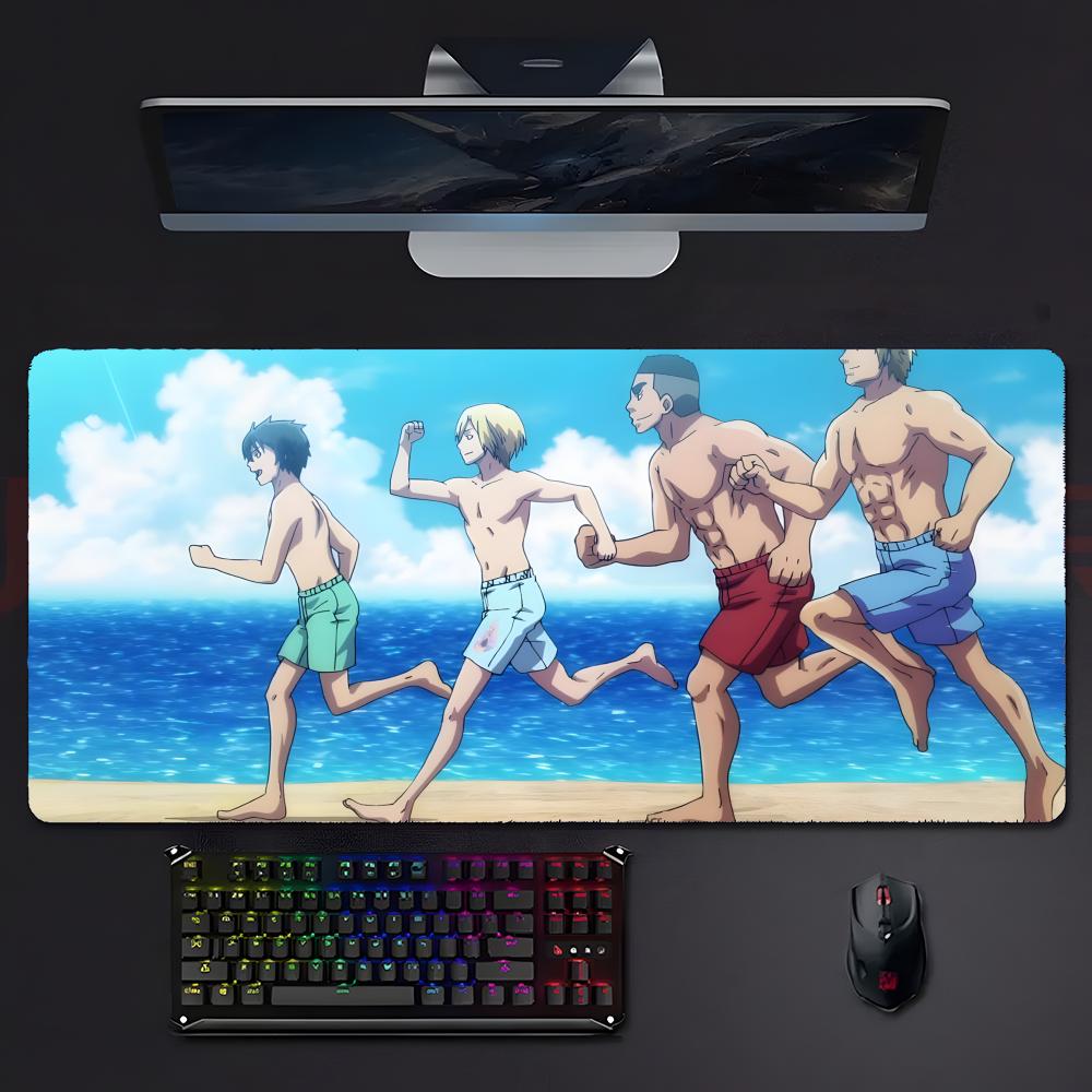 Leisurely Grand Blue Dreamings Mouse Pad Mousepad Large Gaming Lockedge Thickened Pc Table Desk Mat