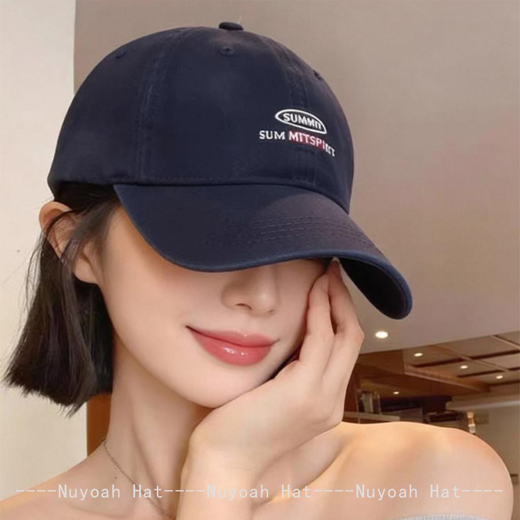 New Men Women Korean Retro Embroidered Letters Baseball Hats Sunshade Simple Versatile High Quality Peaked Caps Fashion Casual