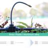 30-10m 1/4" Hose Garden WIFI Smart Timer Automatic Irrigation Cooling System Kit Flexible Bending Adjustable Brass Spray Nozzle