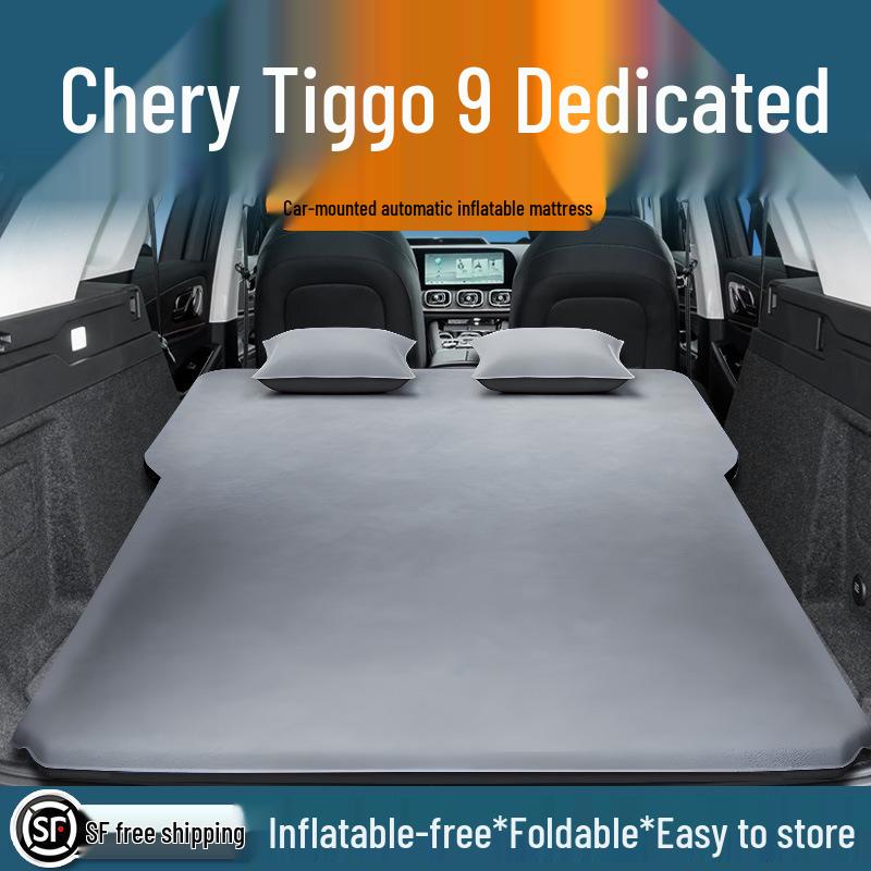 Inflatable Car Mattress for Chery Tiggo 9 – Rear Seat Sleeping Pad for 25 Models