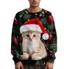 Men's Christmas  Printed Collar Sweater