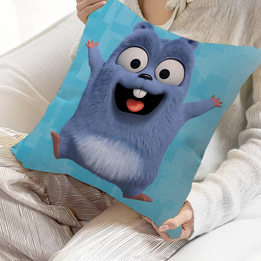 Grizzly And Lemmings Pillow Gift Home Office Decoration Bedroom Sofa Car Cushion Cover case 45x45