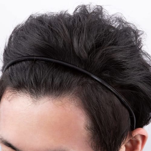 kaiji groom! spring headband 1 piece black hc3010