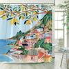Travel Shower Curtains Bathroom Curtain for Quarto Folding Partition Accessories Bath Bedrooms Houses Rooms Waterproof the Home