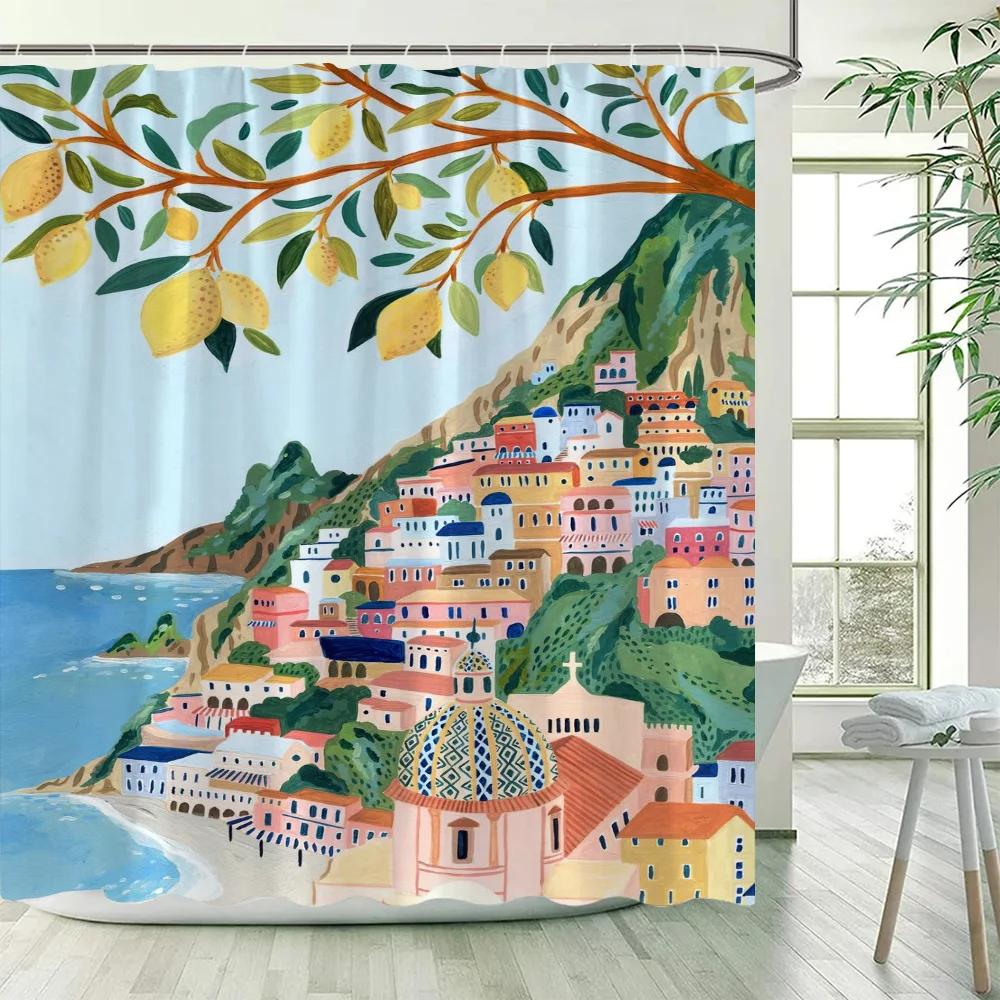 

Travel Shower Curtains Bathroom Curtain For Quarto Folding Partition Accessories Bath Bedrooms Houses Rooms Waterproof The Home W60H190(CM)-1 Pcs
