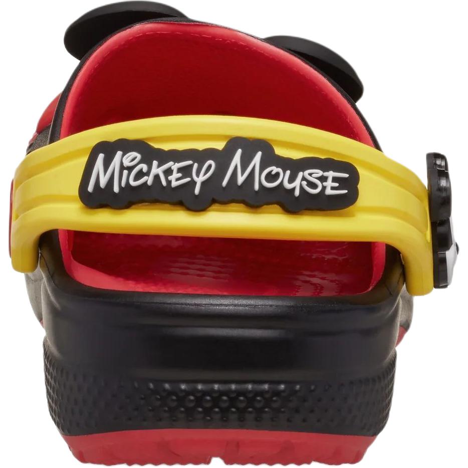 Crocs Classic Mickey Creative Fashion Clogs Kids Clogs Black Red 212295-90H