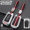 3 Bottons Metal Car Key Cover Fob Case Shell For Peugeot 2008 3008 308 408 508 4008 5008 For Citroen C4 C6 C3-Xr