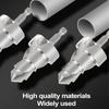 Step Bit Water Pipe Lifting Drill Bits With Hexagonal Shank Pipe Expander Drill Connection Tool For Water Pipe Tube Repair
