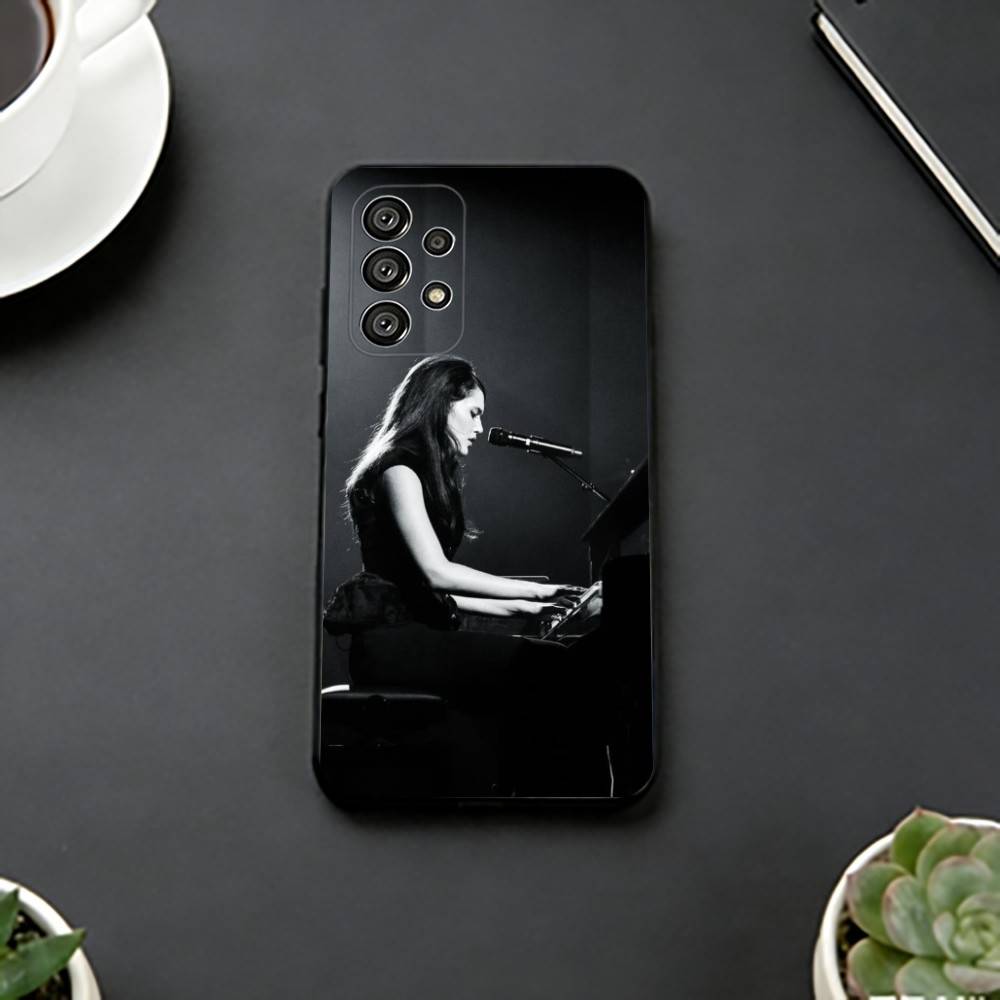 Sienna Spiro S-Singer Phone Case For Samsung S25,S24,S21,S22,S23,S30,Ultra,S20,Plus,Fe,Soft Silicone Black Cover