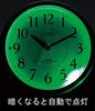 RHYTHM Citizen Budík Rádiové hodiny Vždy zapnuto v noci Nemrina Ring Stříbrný 125x121x73mm CITIZEN 4RL432-019