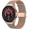 Bracelet + Case for Samsung Galaxy Watch 5 Pro 45mm, Rose Gold