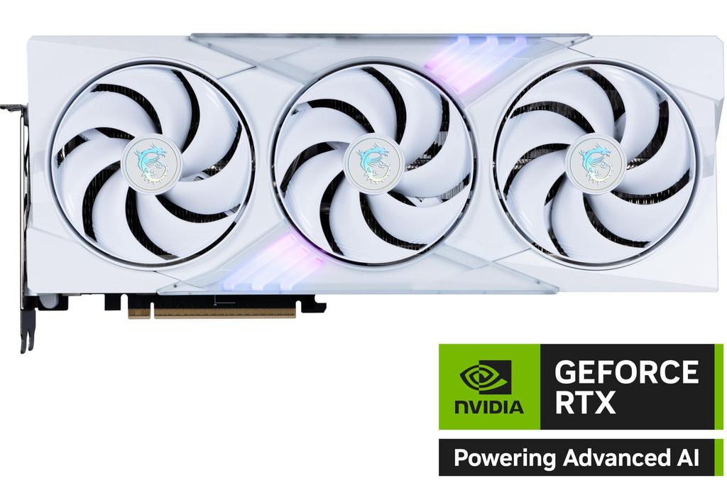 MSI GeForce RTX 5070 Ti 16G GAMING TRIO OC WHITE Graphics Card VD9040