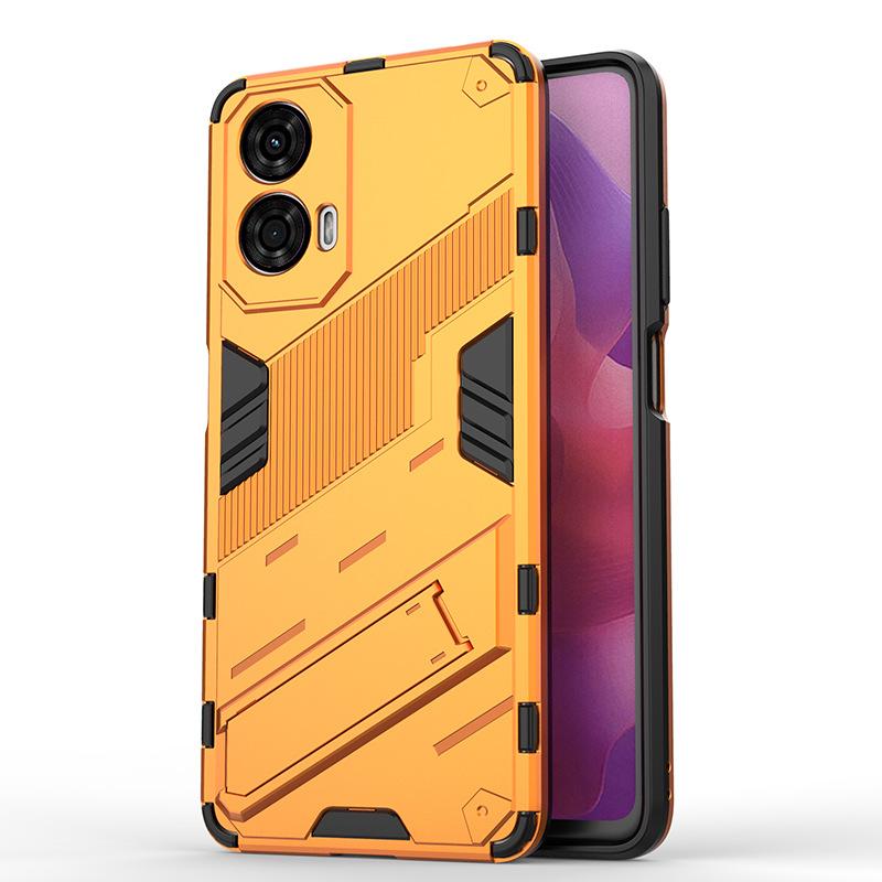 Suitable for MOTO G24 punk phone case Motorola edge60Fusion bracket G04 protective case