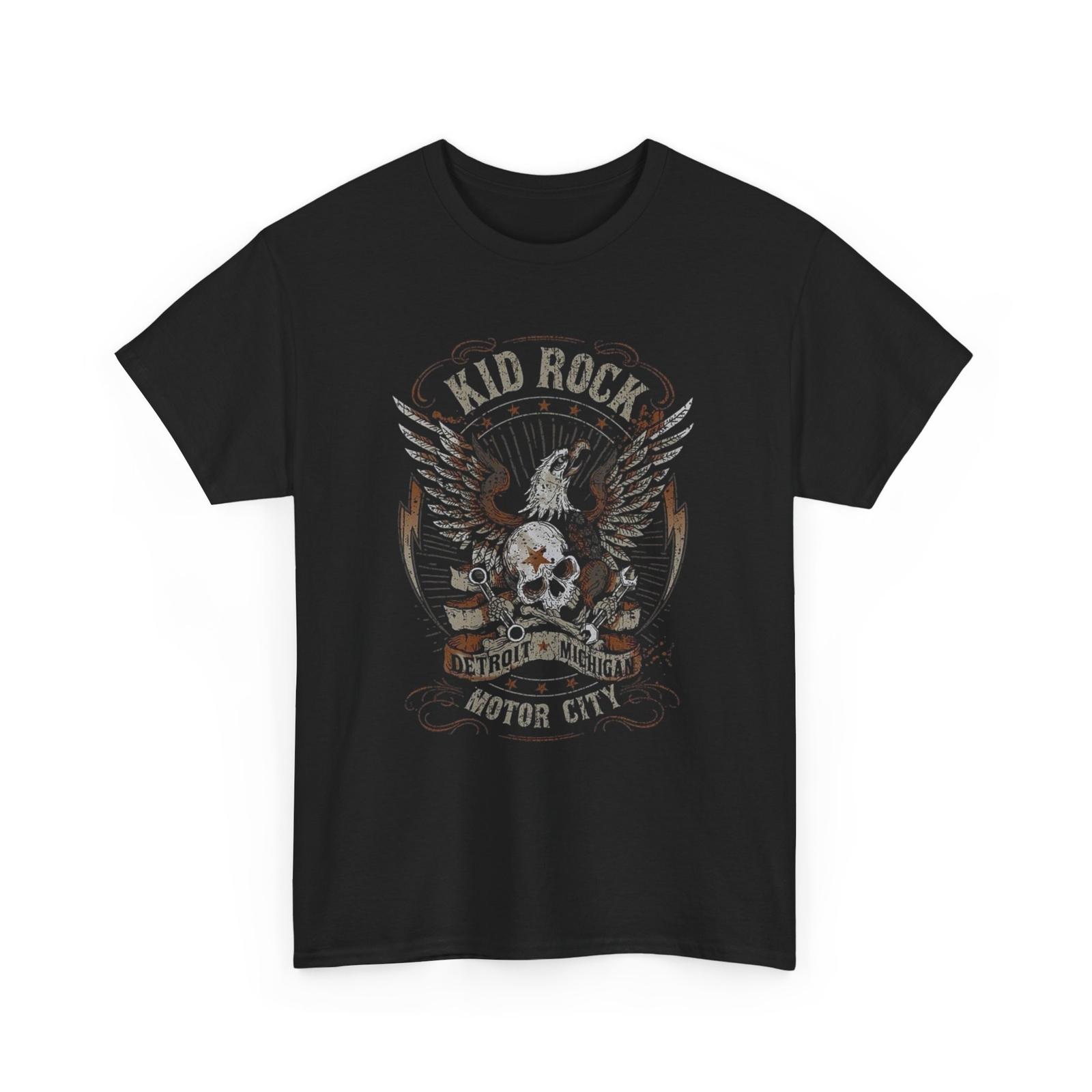 

26 Kid Rock Motor City Tee Music Fan Apparel Gift for Concert Goers Unisex T-Shirt XXXXL