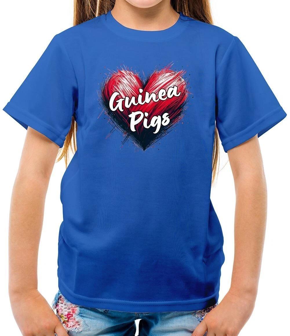 Love Heart Guinea Pigs - Kids T-Shirt - Guineas Pig Guineapig love Pet 130