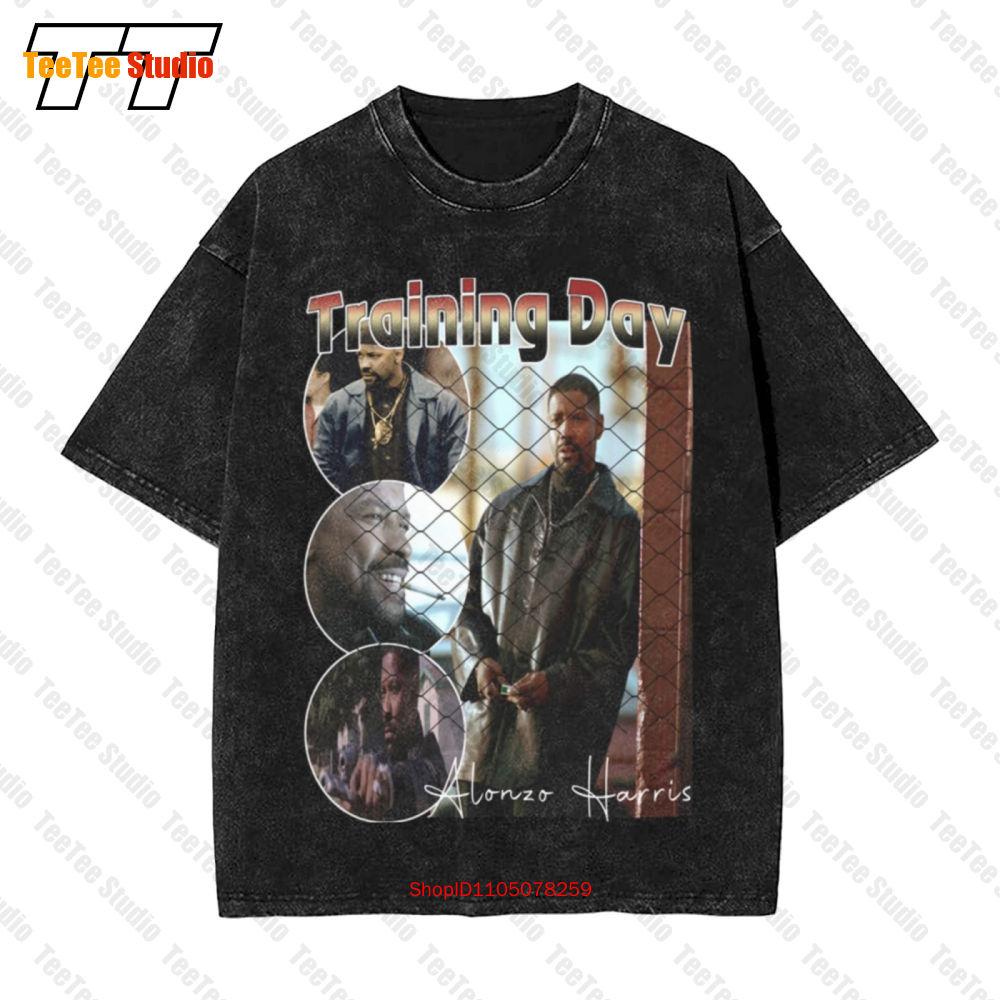 Training Day Denzel Washington Vintage Oversized TShirt WKY S