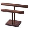Solid Wood Jewelry Display Rack for Bracelets and Necklaces - Storage Stand & Live Streaming Props