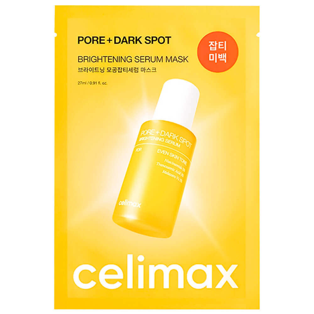 

celimax Pore+Dark Spot Brightening Serum Mask Set 10ea +RANDOM GIFT