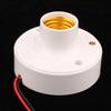 1 Piece E27 Screw LED Bulb Holder Sound Light Control Sensor Lamp Base Delay Switch AC220V Light Socket Adapter