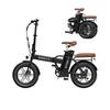 Folding City Electric Bike KOOLUX X10 Adult Commuting Electric Bicycle 36V13Ah Battery 16 Inch Tires 50-65KM Range 350W 120KG Load E-Bike