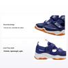 Li Ning Kids Sports Lifestyle Series Classic Fashion Low-Top Casual Shoes Kids Sneaker Mineral-Blue Navy-Blue YKCS136-5