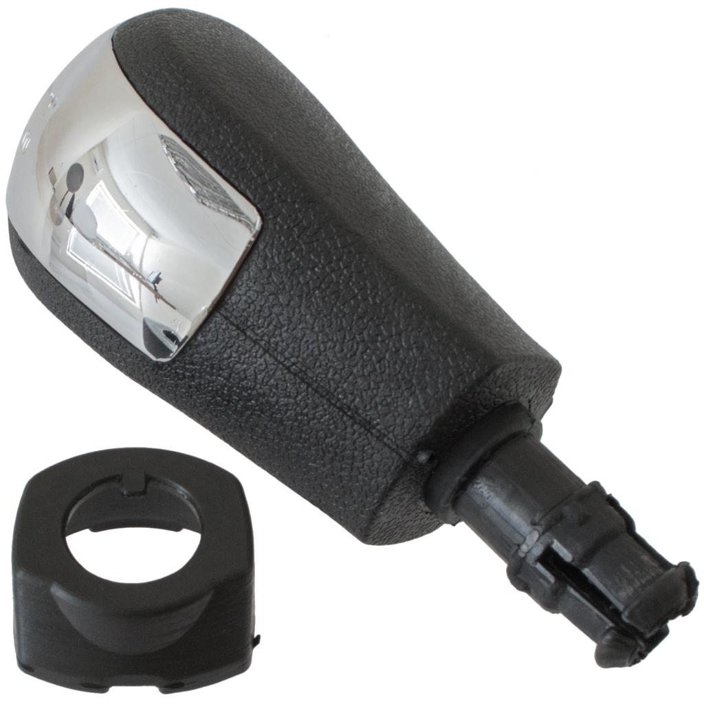 Skoda Octavia II 04-13 gear shift knob 5 SPEED CHROME