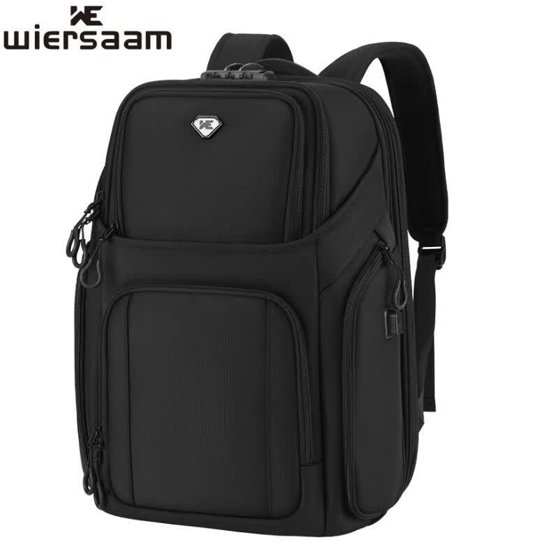 WIERSAAM Anti-theft Business Laptop Backpack