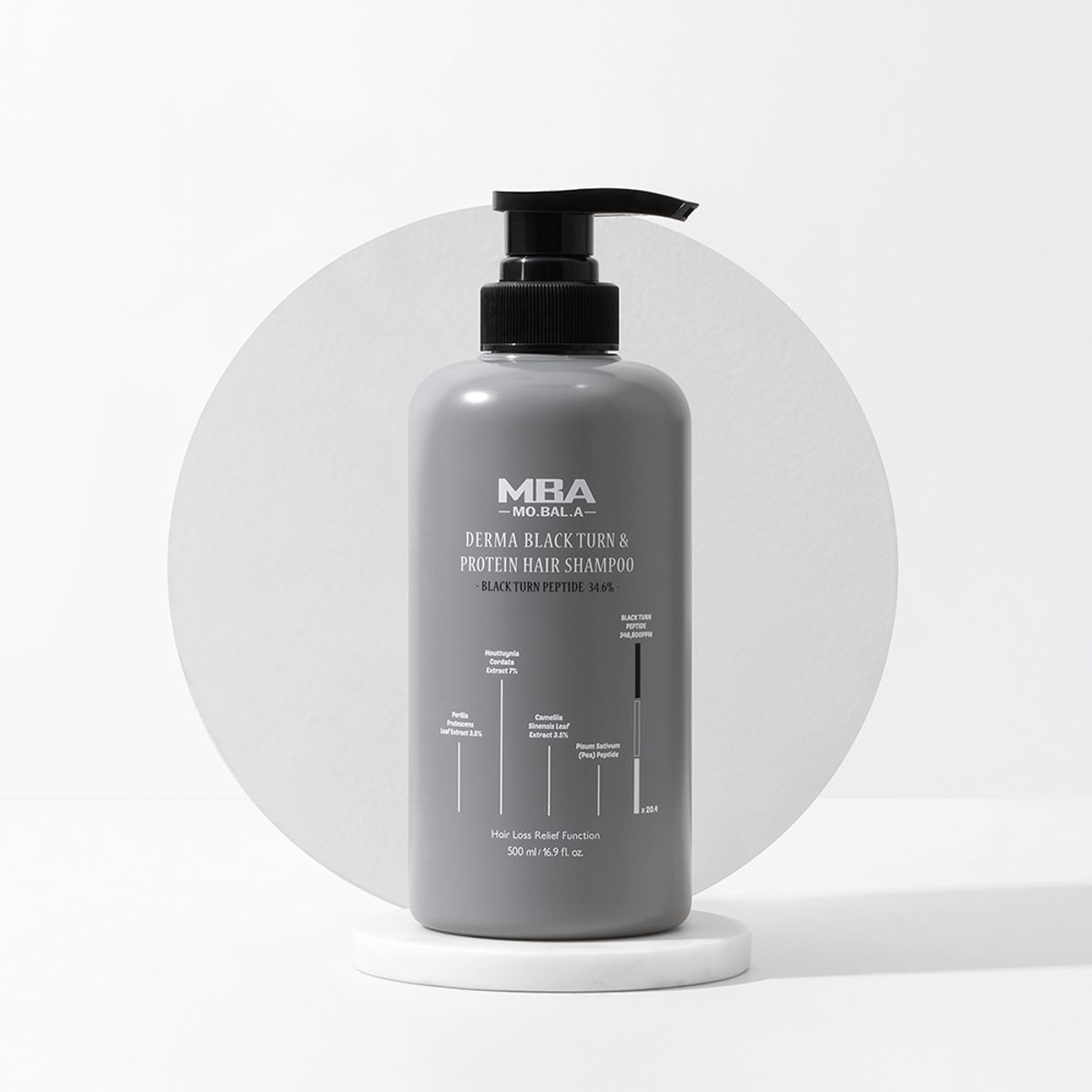Mobala Derma Black Turn & Protein Hair Shampoo 500ml