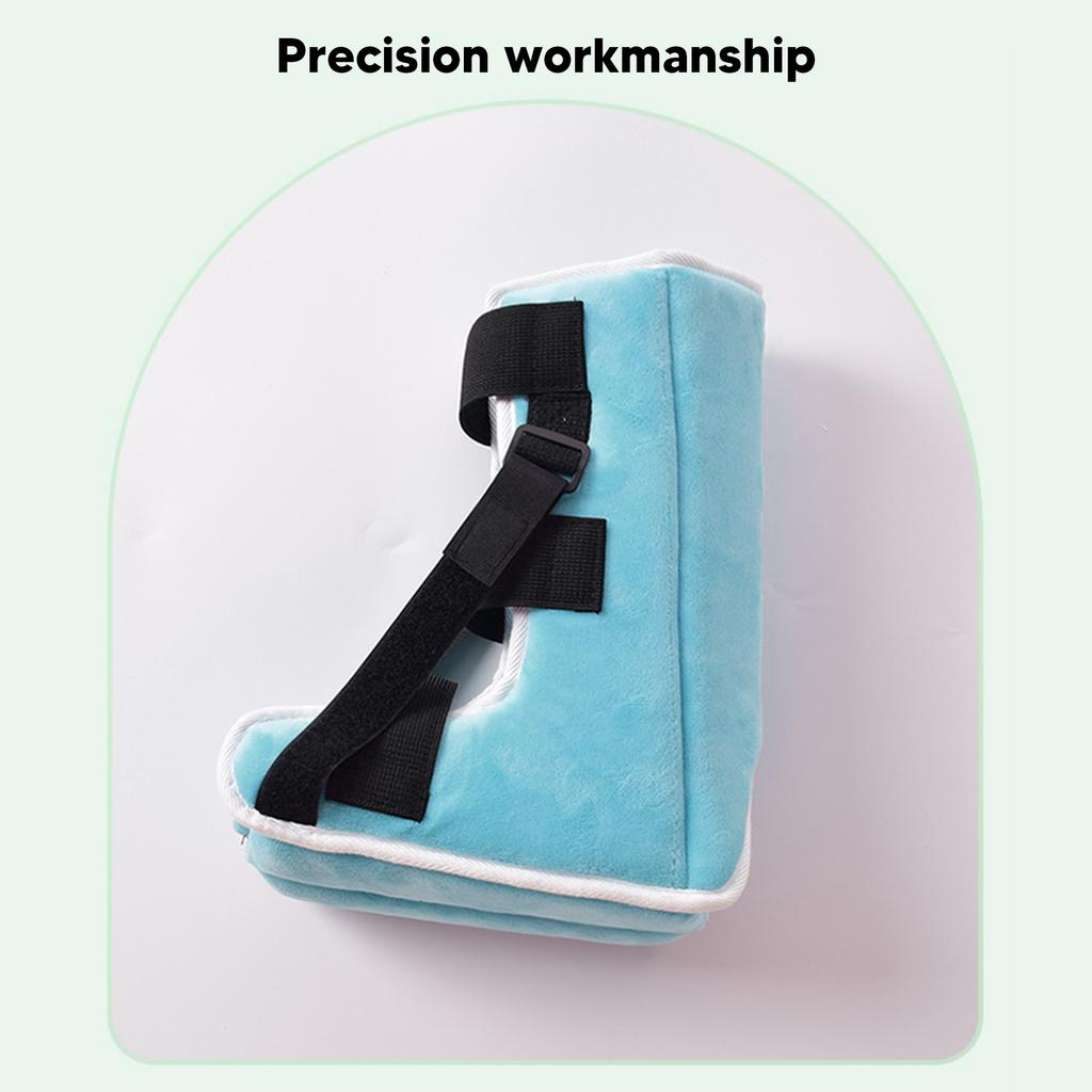 Drop Foot Heel Protector Pressure Relieving Soft Adjustable Prevent Bedsore Breathable Single Boot Heel Pillow