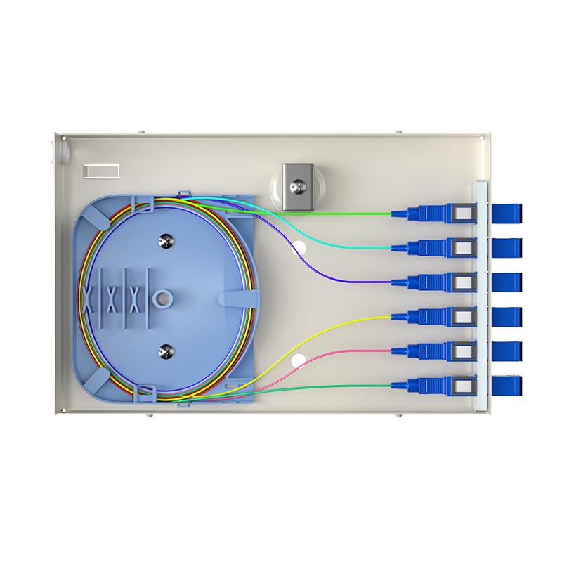 FiberHome Wall-mounted 6-Port SC Fiber Optic Terminal Box