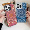 Mandala Style Pattern Soft Phone Case for iPhone 15 16 17 Pro Max 17Air 16E 14 Plus 13 12 Mini Shockproof Cover Back Shell