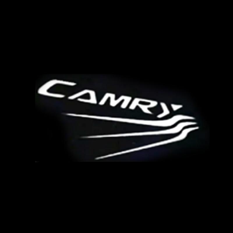BAWI7 2PCS Car Door Welcome Light Laser Projector Light Ground Light Warning Light for 2004-2021 Toyota Camry 6th/8th/9th Gen