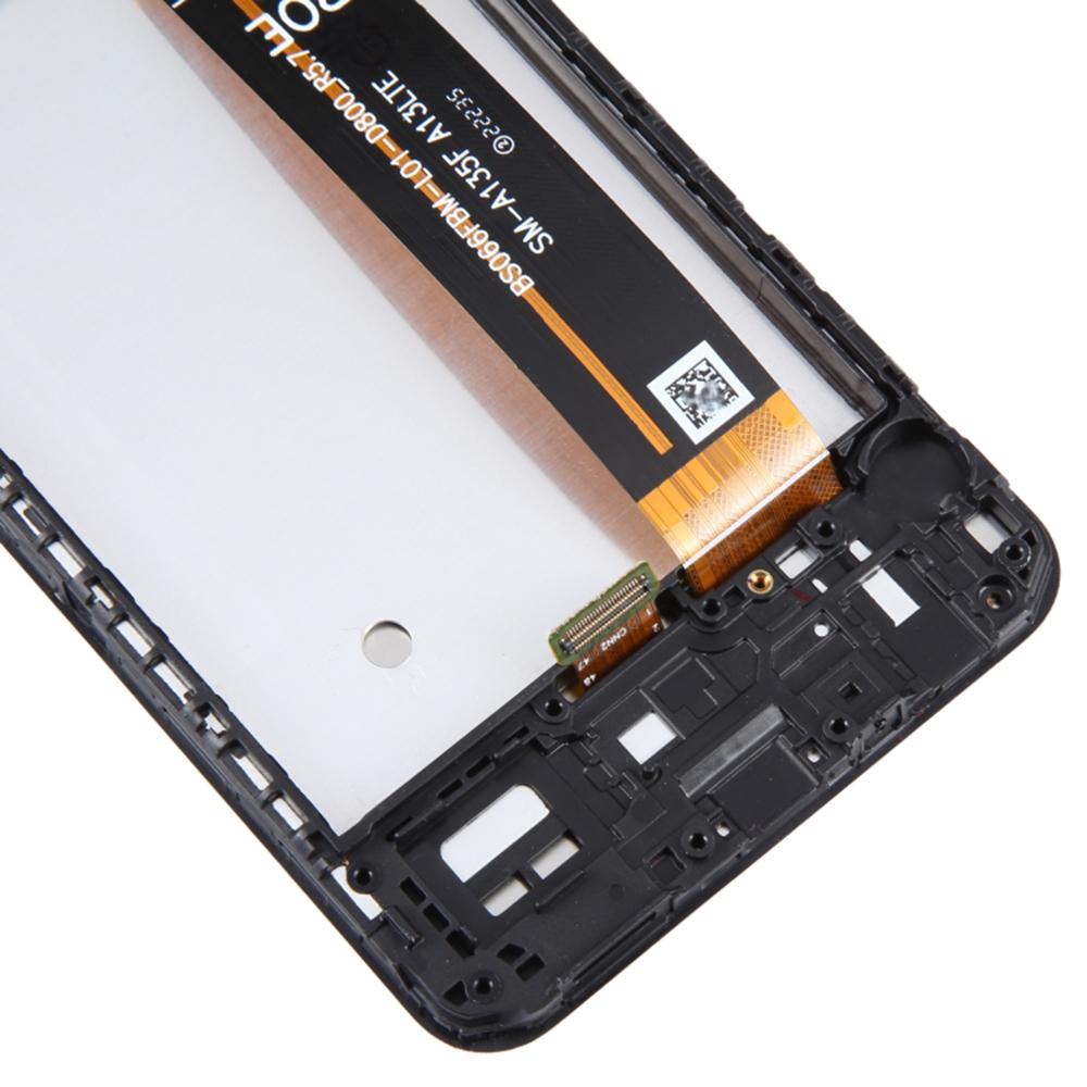 For Samsung Galaxy M13 4G M135 Grade C LCD Screen and Digitizer Assembly+Frame Part (Without Logo)
