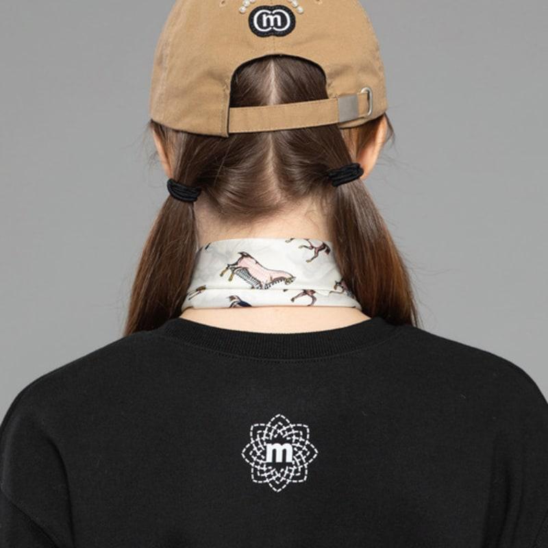 DOYOUKNOWMC ALL SEASON Pearl Stud Symbol Logo Soft Type Camel Beige Ball Cap