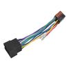 ISO Female To ISO Socket 16 Pin Radio Harness Adapter for Vehicle Audio Systems