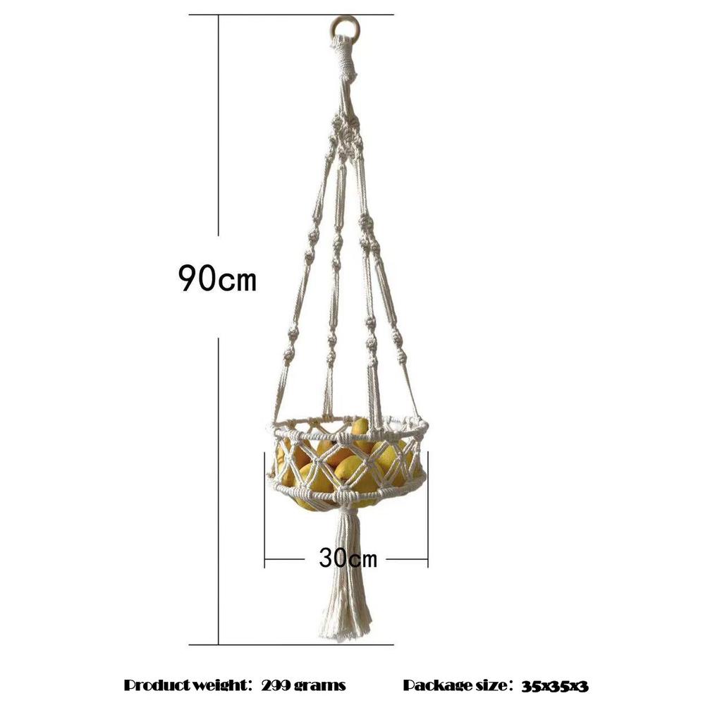 Hanging cat bed Hammock Handwoven Tassel Boho Cat Swing Cotton Rope Bed Kitten House Pet Supplies