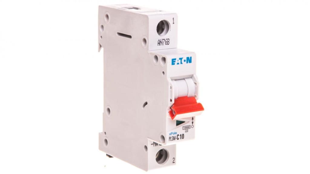 Circuit breaker 1P C 10A 10kA AC PLSM-C10-MW 242202