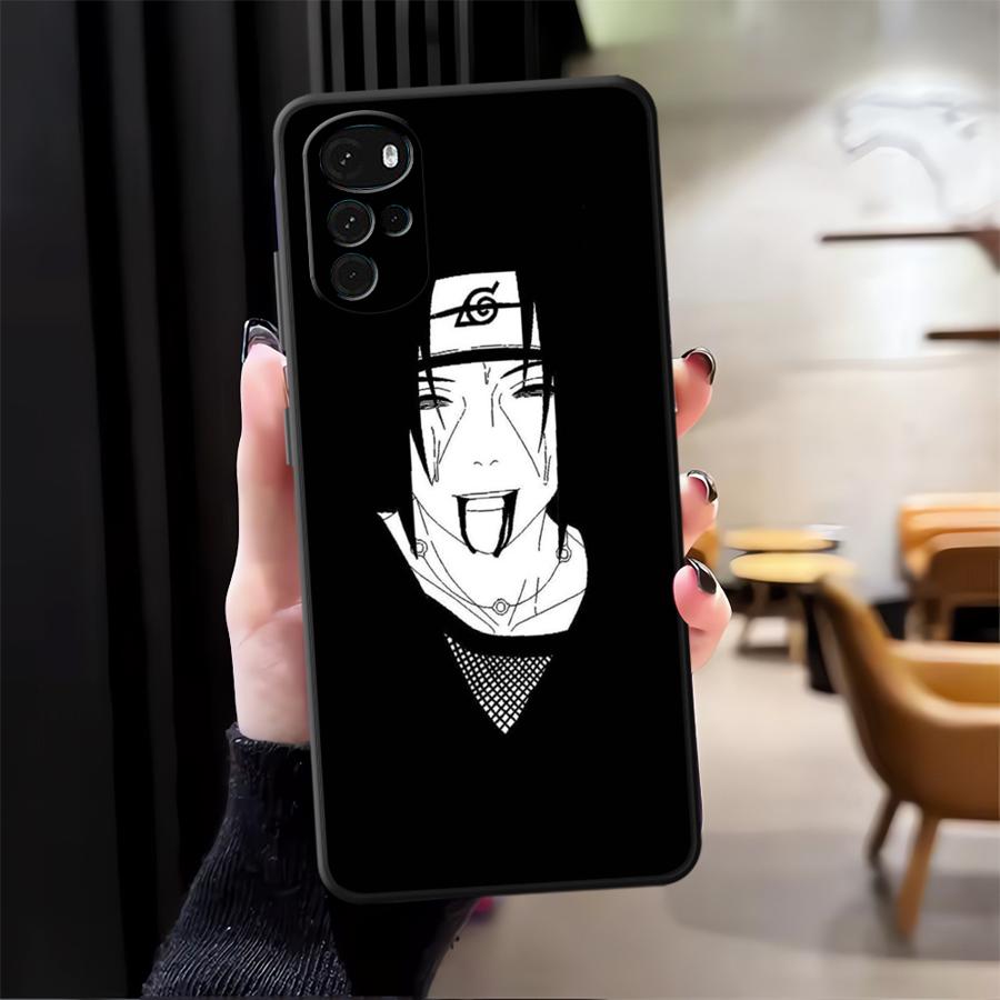 

Case for Motorola Moto G22 Edge40 G52 Edge 20 Pro 30 Lite G71 G50 G53 G30 G32 G60s G51 G73 Phone Cover Anime Narutos Itachi Motorola Moto G60