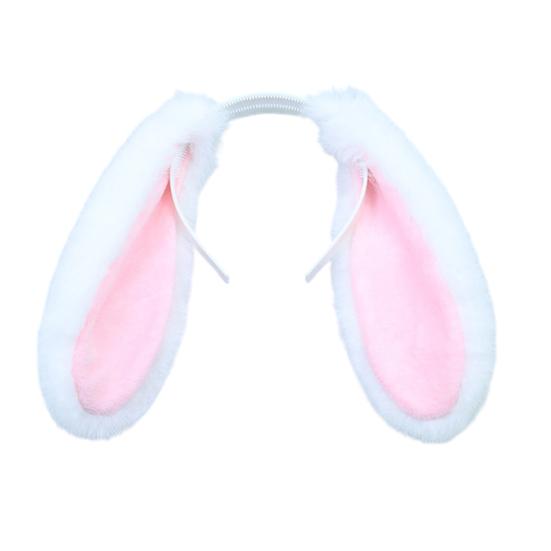 Hair Hoop Adjustable Comfortable Fit Elastic Festive Easter Headband with Playful Animal Ears