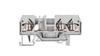 Conector șină 3 fire 2,5 mm² gri 280-681