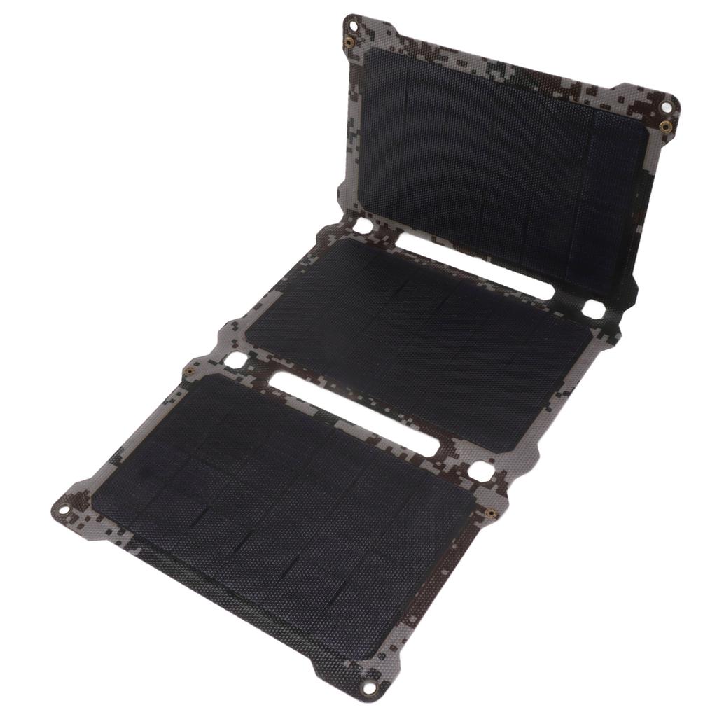 18V 5V 30W Folding Solar Panel Portable Foldable Monocrystalline Solar Panel for Outdoor Activities Camping Hiking