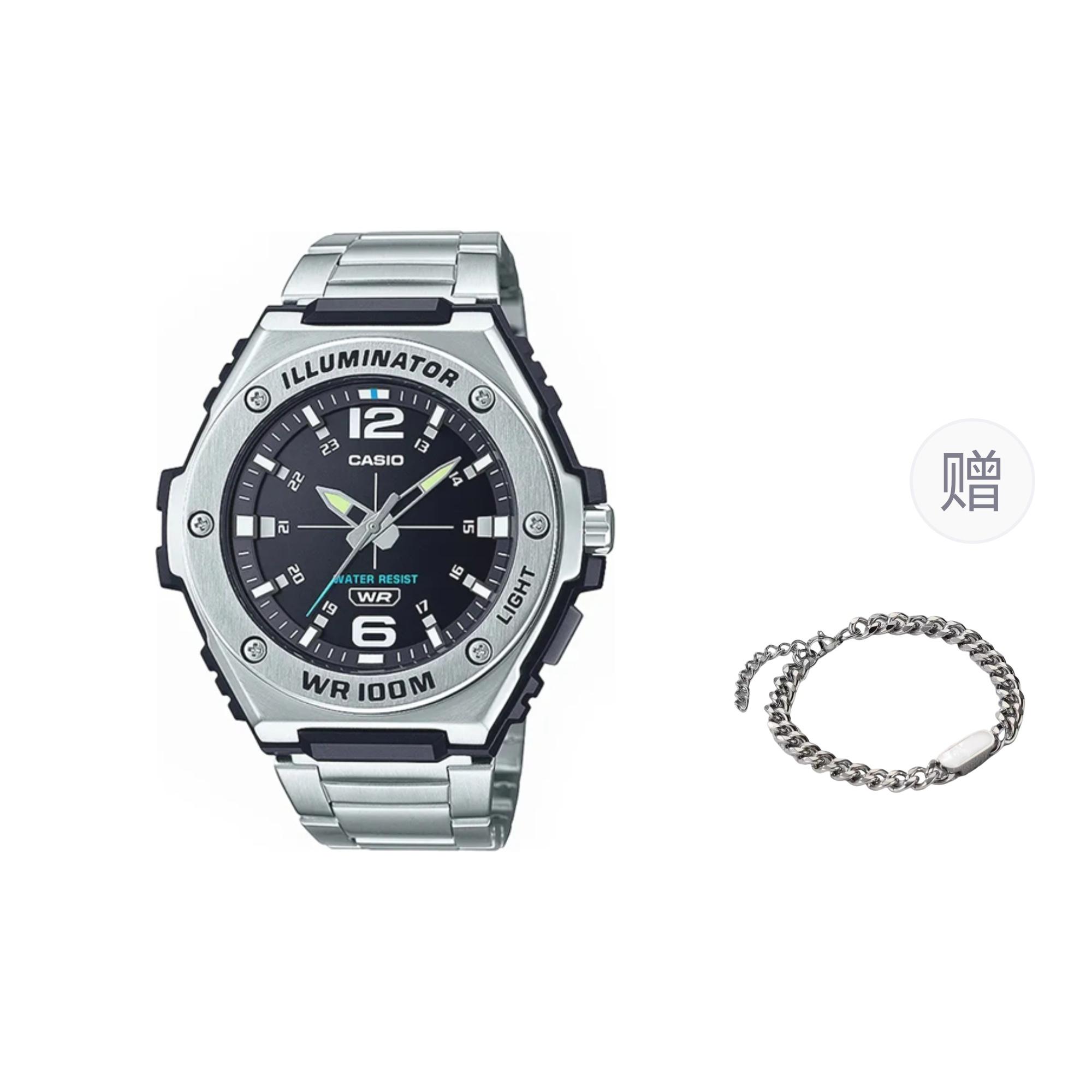 CASIO Men Black Watch MWA100HD-1AV- Black