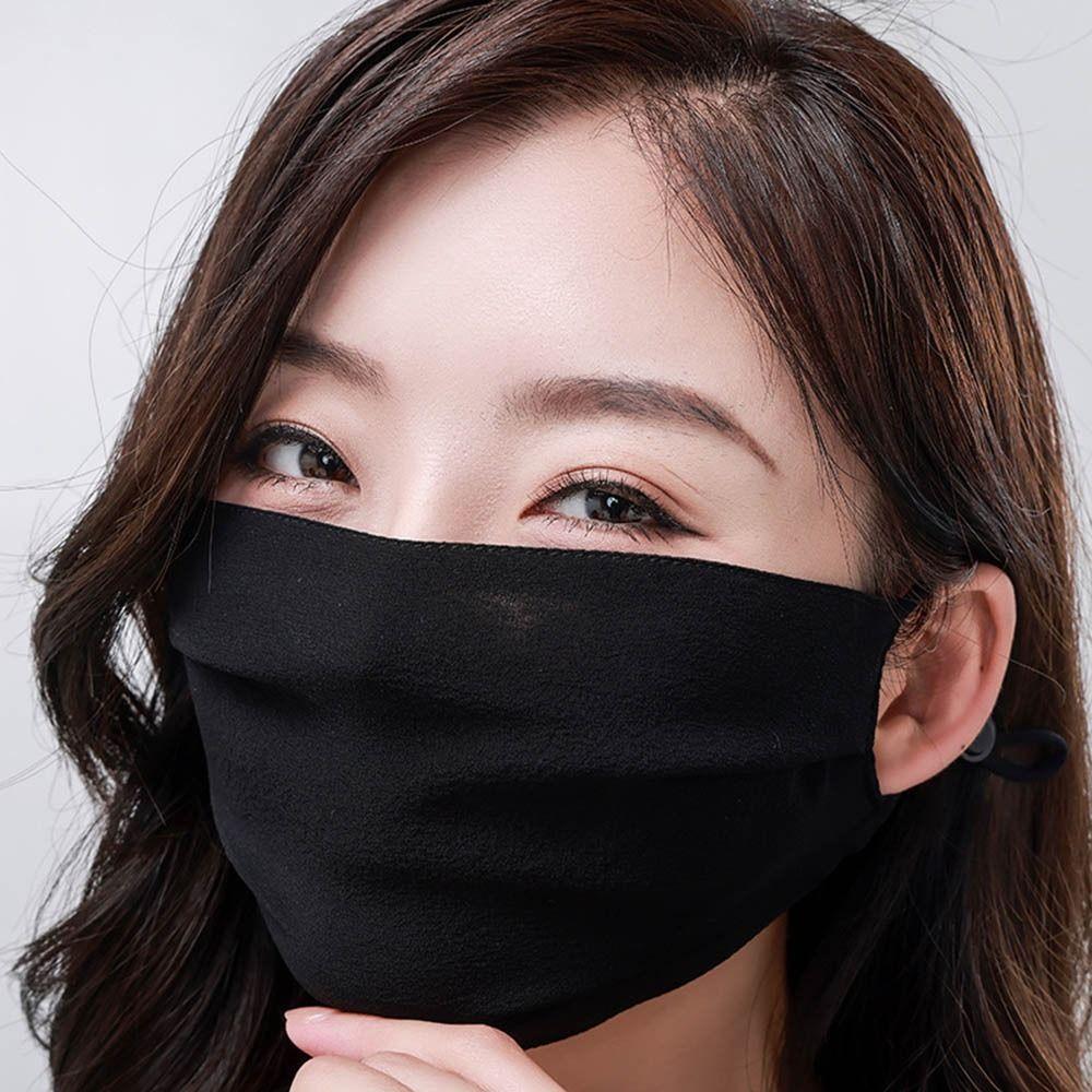 

Рыболовная подвесная ушная маска для защиты от солнца на открытом воздухе защитная маска для лица из шелка тутового дерева