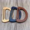 2pcs Shaped Wooden Bag Handles Many Colors Replacement Accessories for Handbags DIY Craft Supplies.