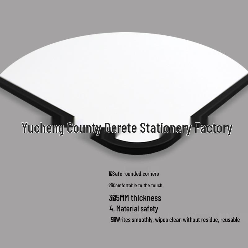 Magnetic Double-Sided Children's Whiteboard: Handheld Erasable Memo & Message Display