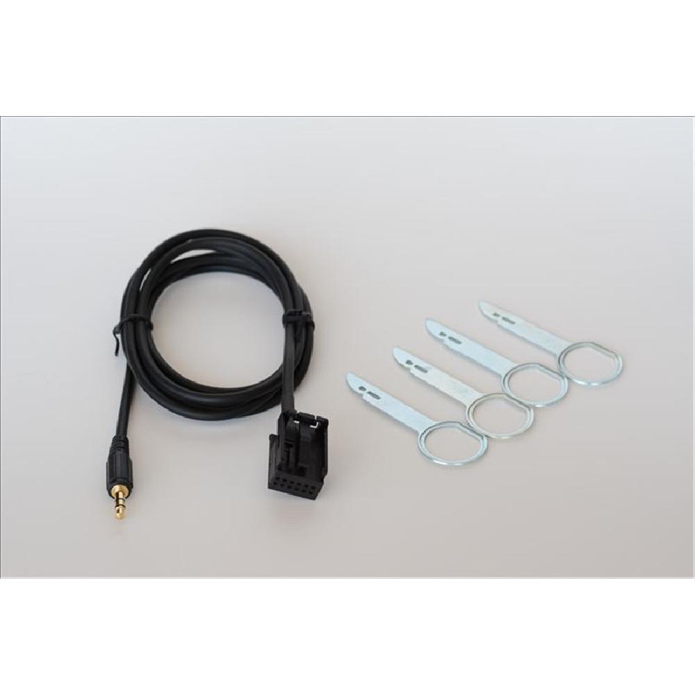 6000Cd Aux-inngangskabeladapterkabel 35 mm for Ford med fire fjerningsnøklerny