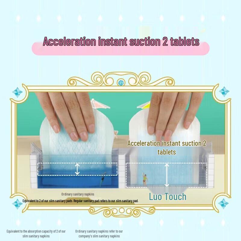 Laurier Zero Touch Ultra-Thin Day Use Sanitary Pads